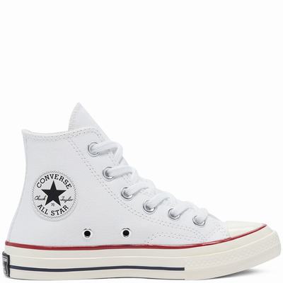 Gyerek Converse Vintage Canvas Chuck 70 Magasszárú Cipő CO3967014 Fehér/Sötét Piros